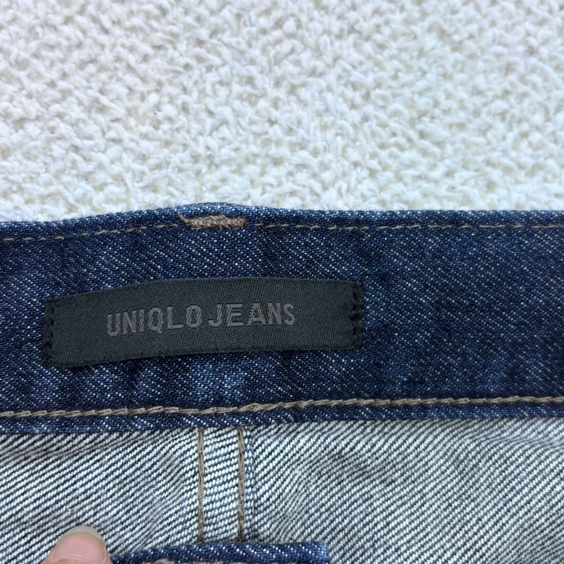 34 유니클로 베이직 데님 팬츠 0403E 상품이미지4