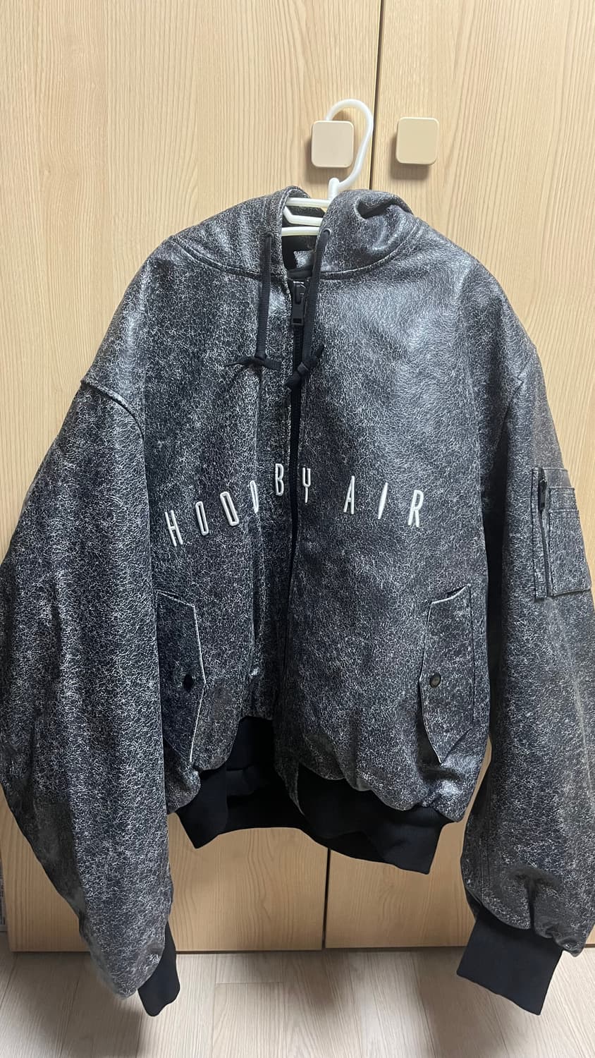 HOODBYAIR 레더봄버 상품이미지1