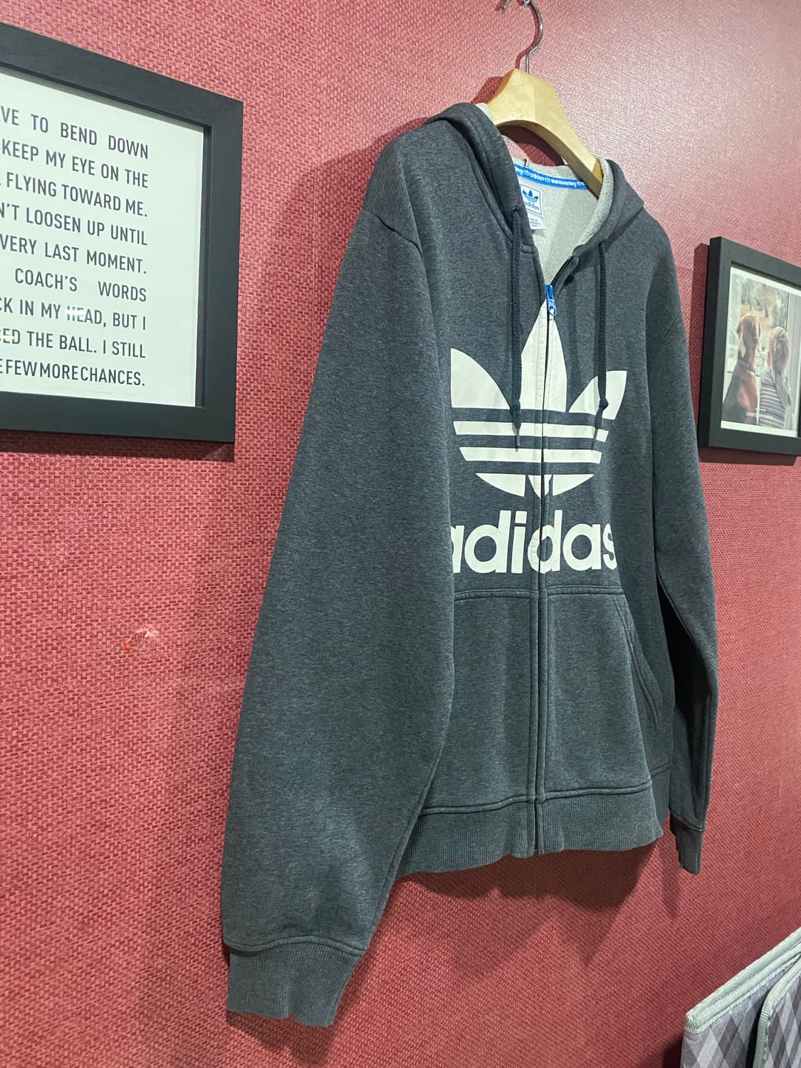 아디다스 트레포일 풀집업 후드티 095 상품이미지2