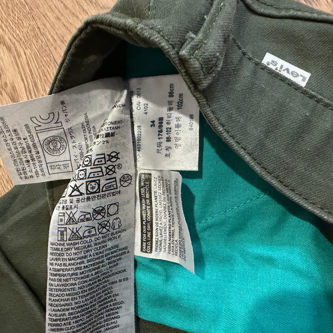 levi's 커뮤터 7부 카고팬츠  상품이미지2