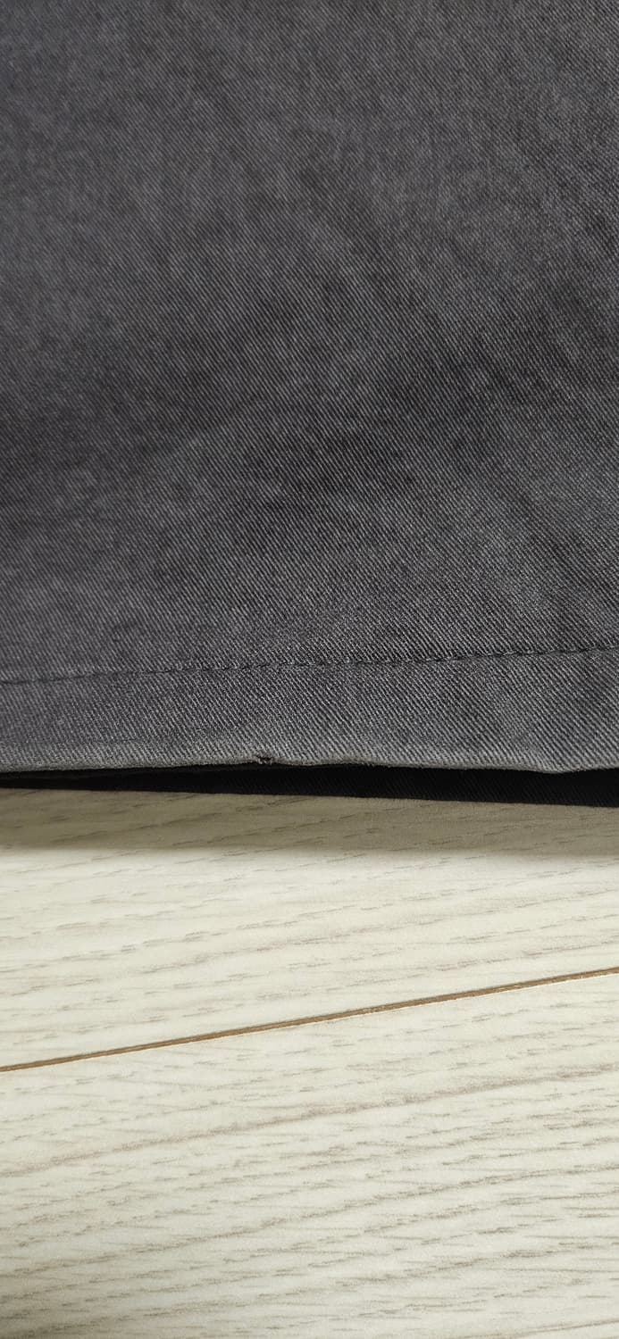 3)폴리테루 25 원턱고시마 딥차콜 팬츠 상품이미지2