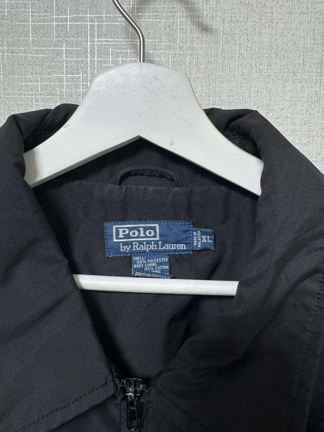 폴로 랄프로렌 블랙 바람막이 XL 상품이미지3