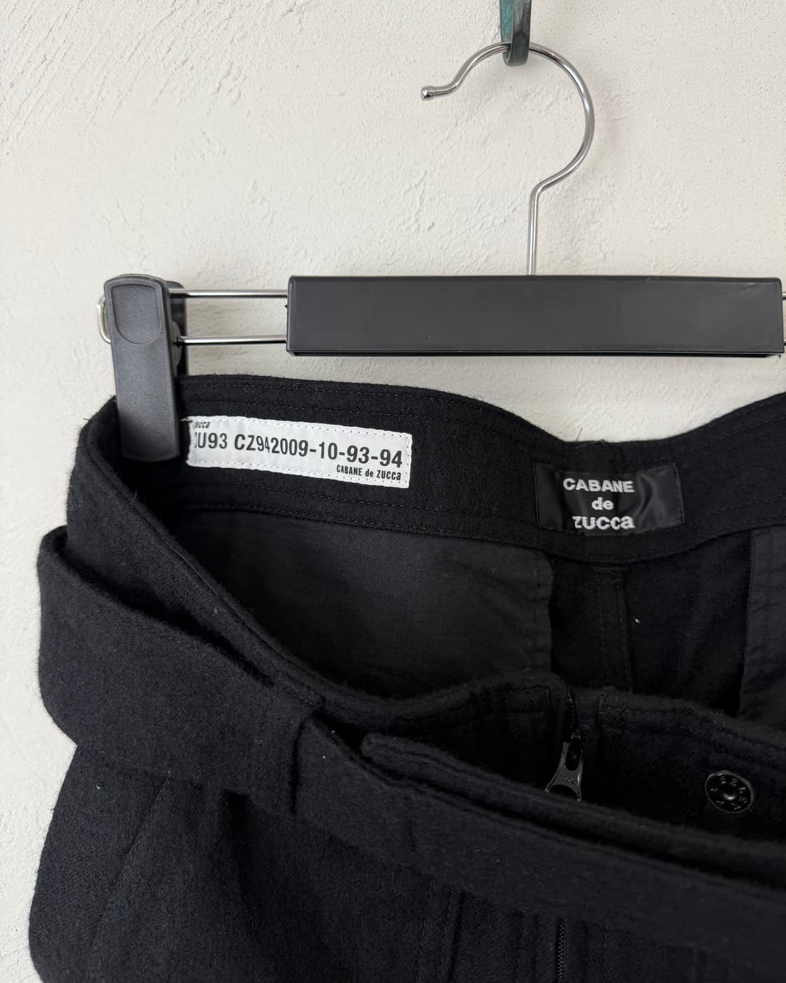 ZUCCA 주카 울 본디지 모터사이클 팬츠 상품이미지7