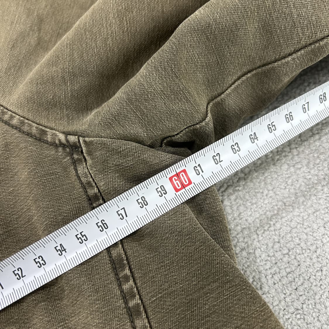 리바이스 y2k 카키색 야상 자켓 XL 상품이미지4