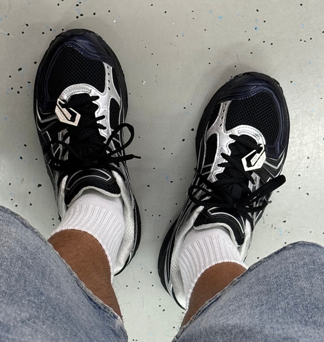 아식스 언더마이카 젤 카야노 14 블랙 퓨어 실버 상품이미지4