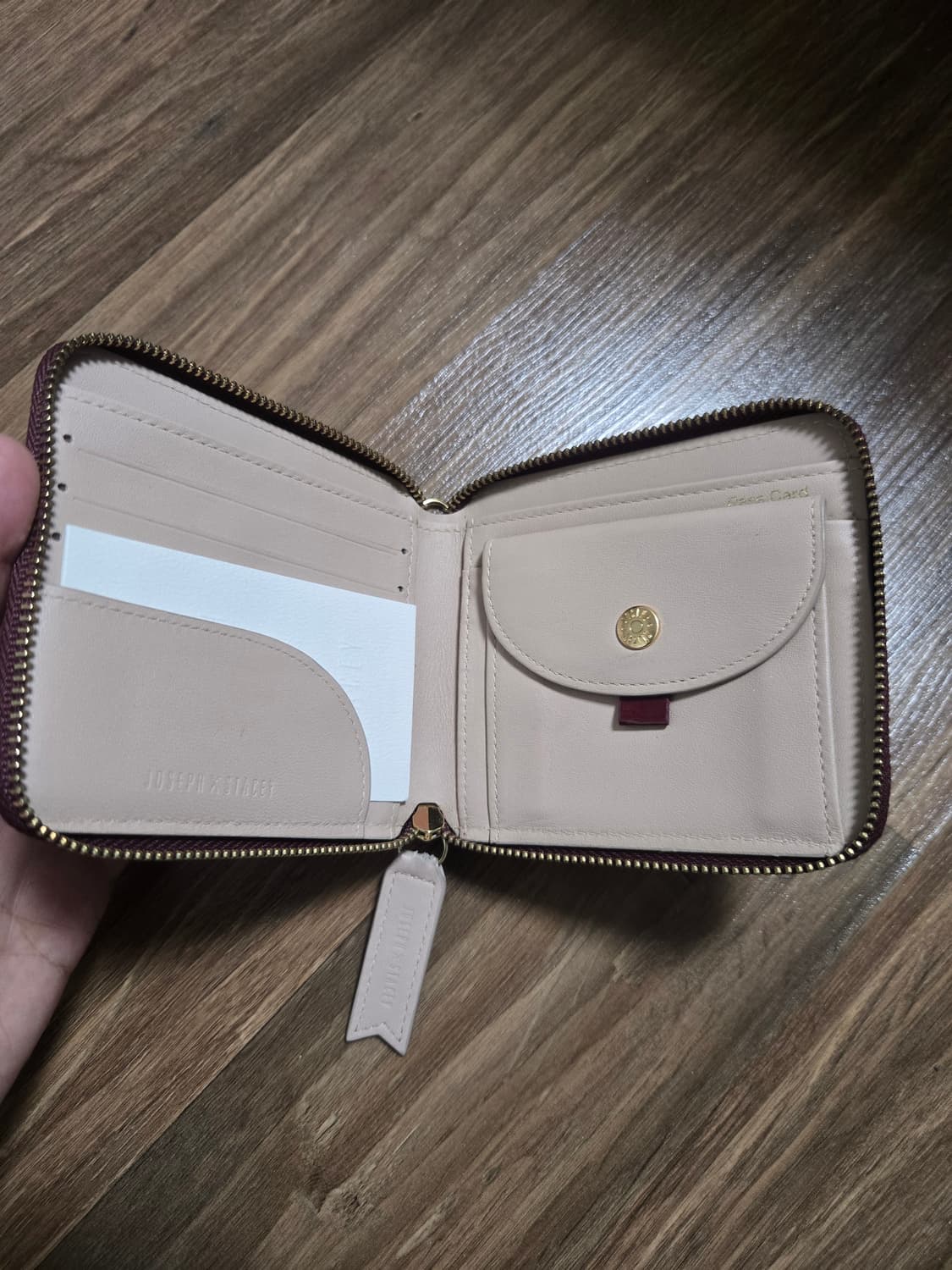 조셉 앤 스테이시 반지갑 [미사용 정품] 상품이미지3