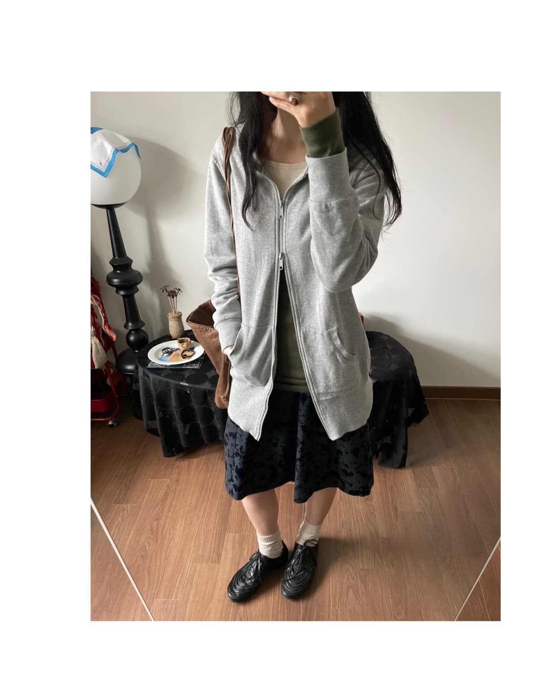 2-way hooded zip-up 상품이미지5