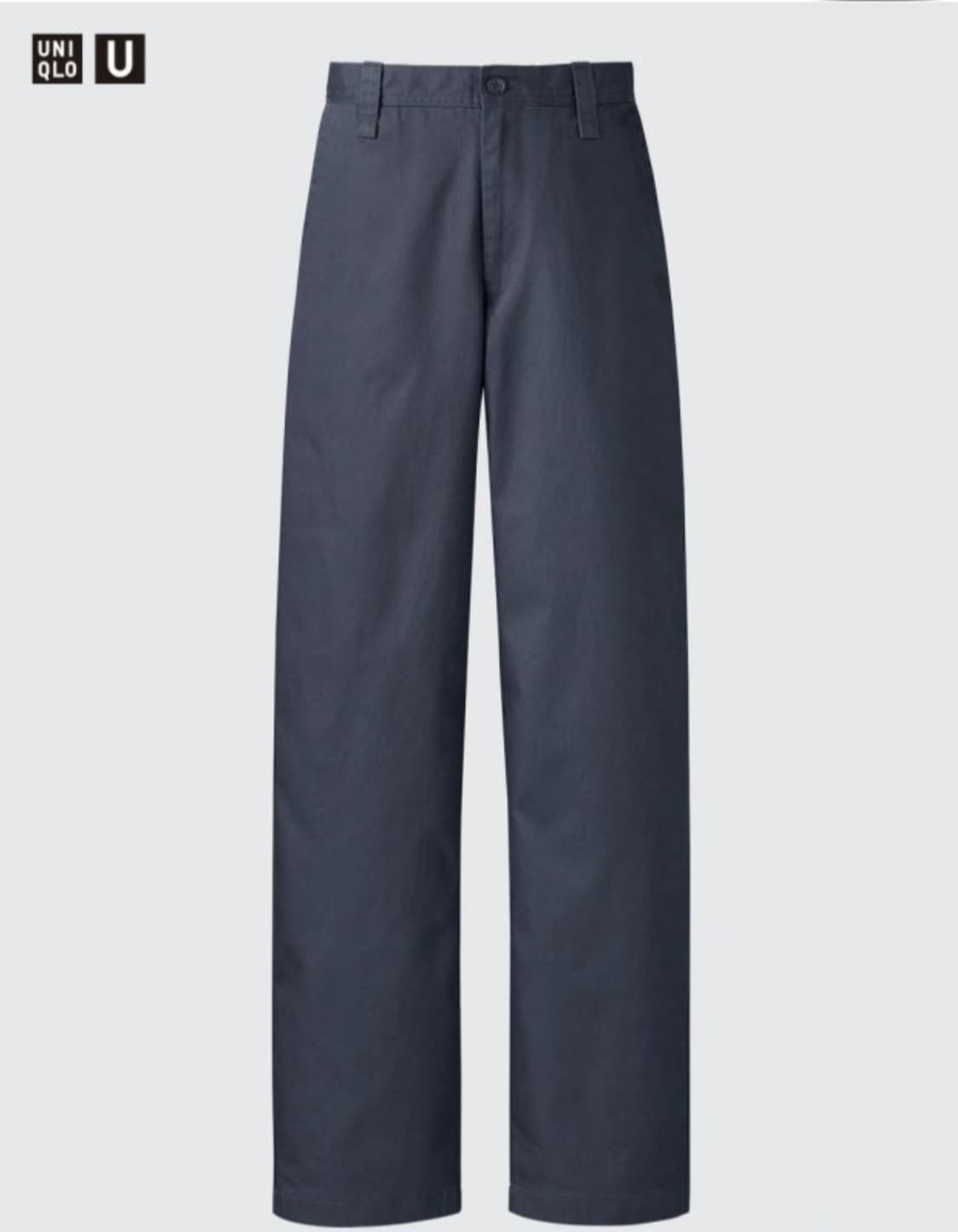 유니클로 U 와이드핏 치노팬츠 그레이 상품이미지1