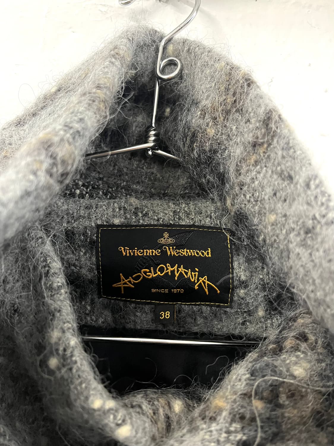 비비안웨스트우드 알파카 모헤어 하이넥 드레이프 자켓 상품이미지3