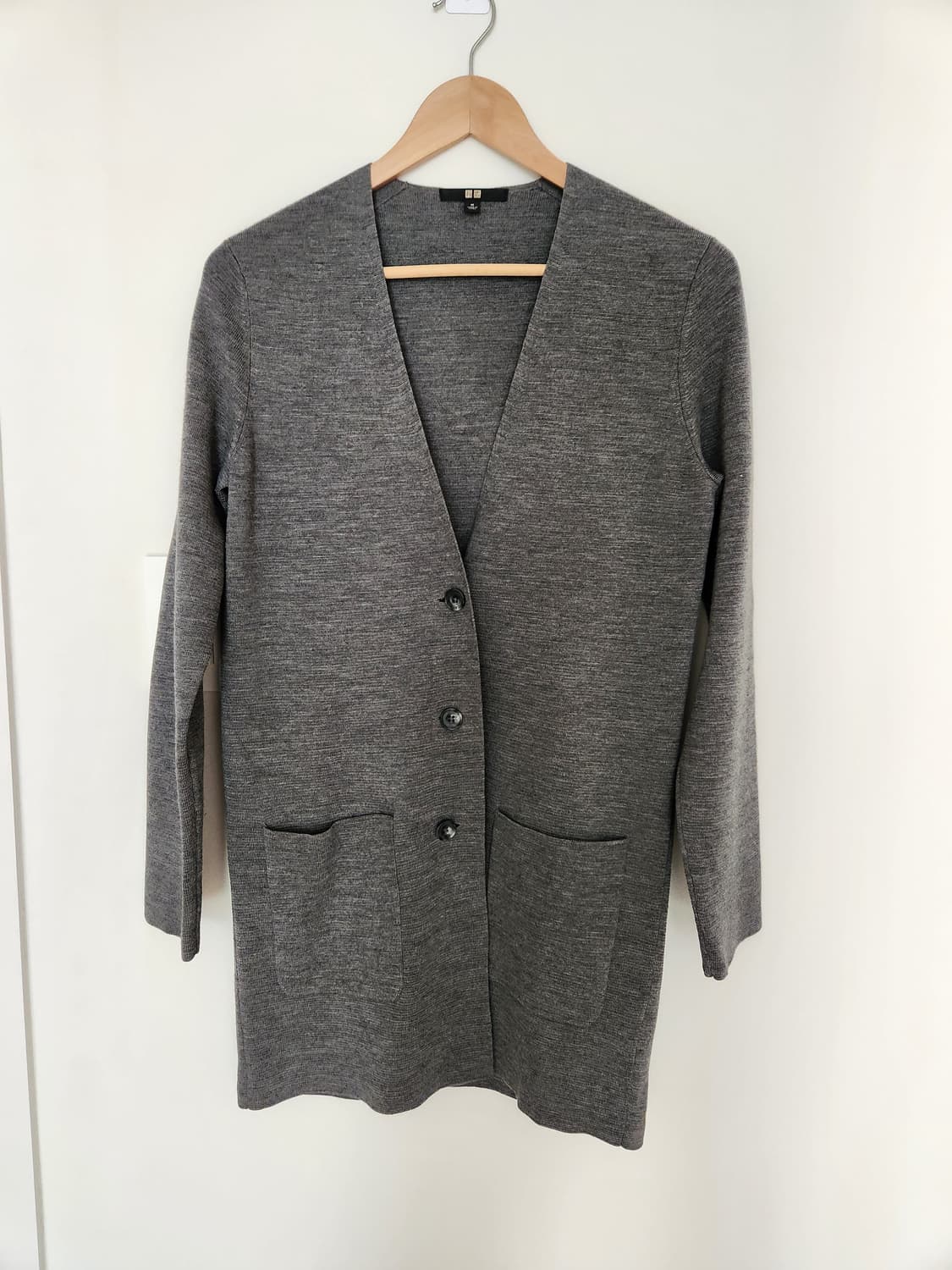 여자 유니클로 롱 가디건 M 상품이미지1