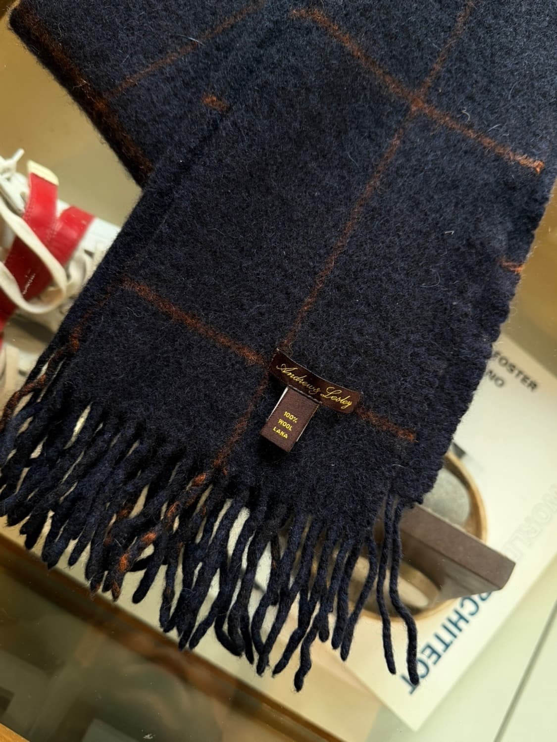 앤드류 레슬리 램스울 머플러 상품이미지4