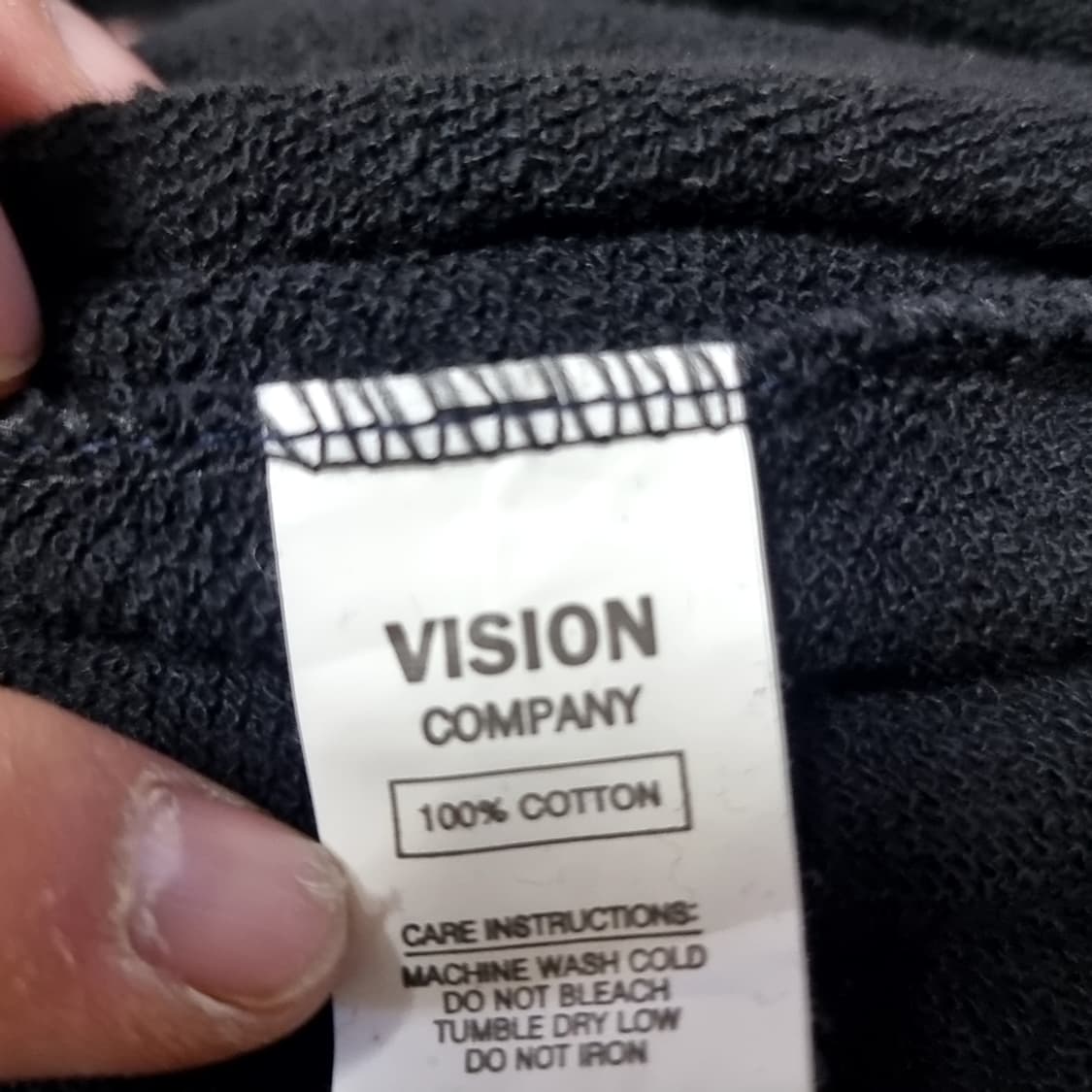 비젼컴페니 JOKER 블랙 맨투맨(105~) 상품이미지6