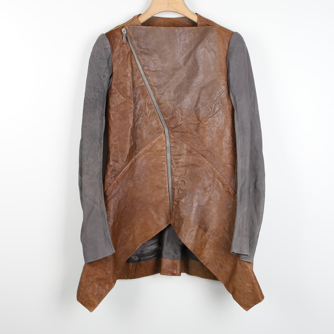 40 / Rick Owens 릭오웬스 빈티지 런웨이 레더 자켓 상품이미지1