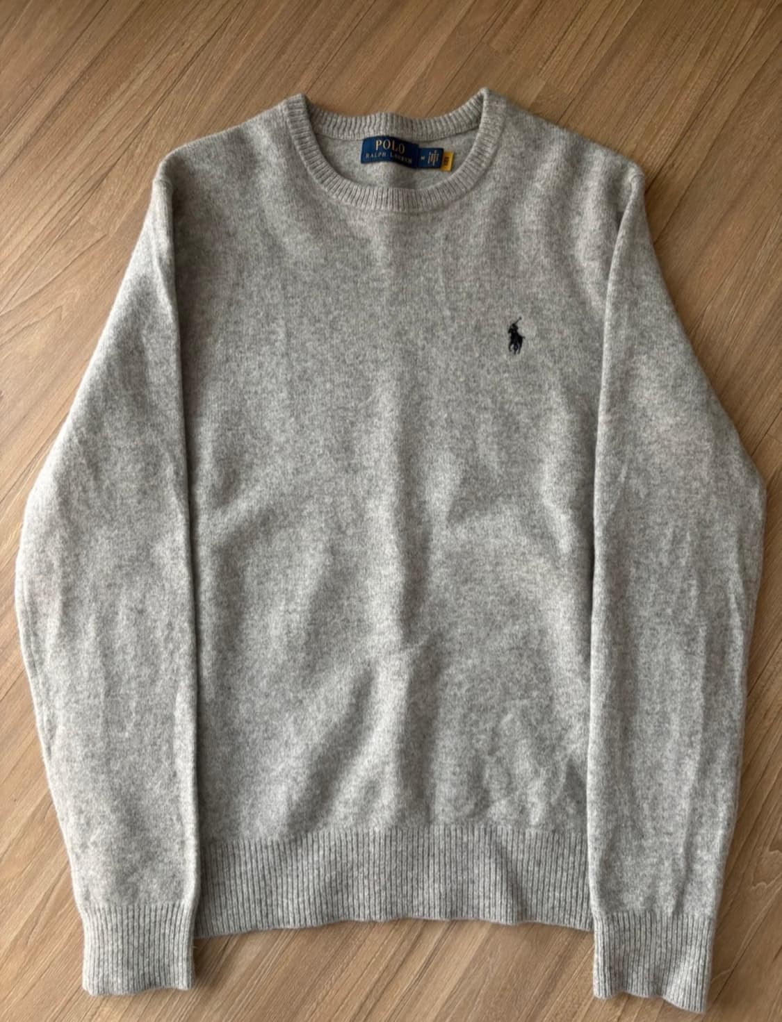 폴로 랄프로렌 울 니트 그레이 상품이미지1