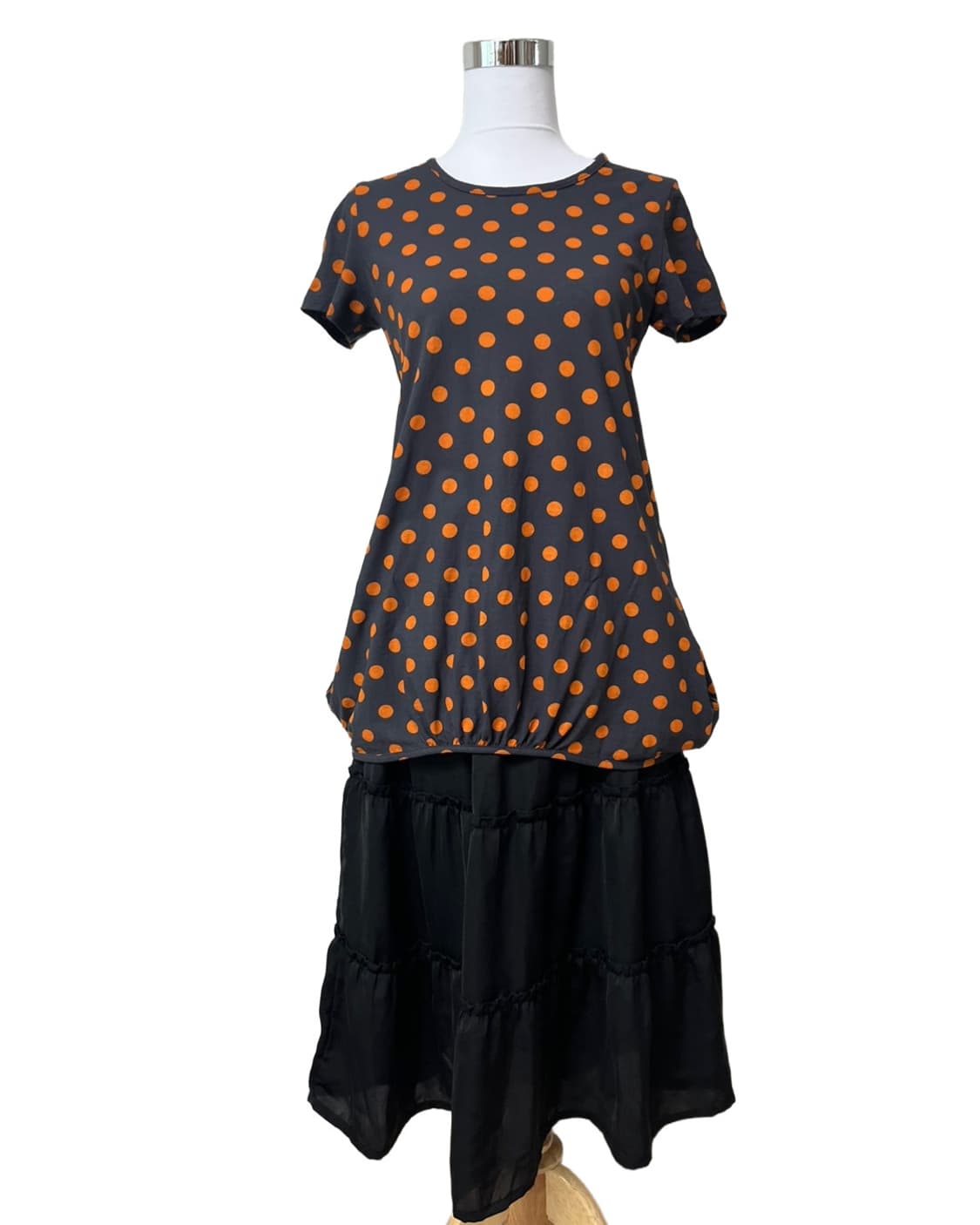 Orange dots balloon top 상품이미지8