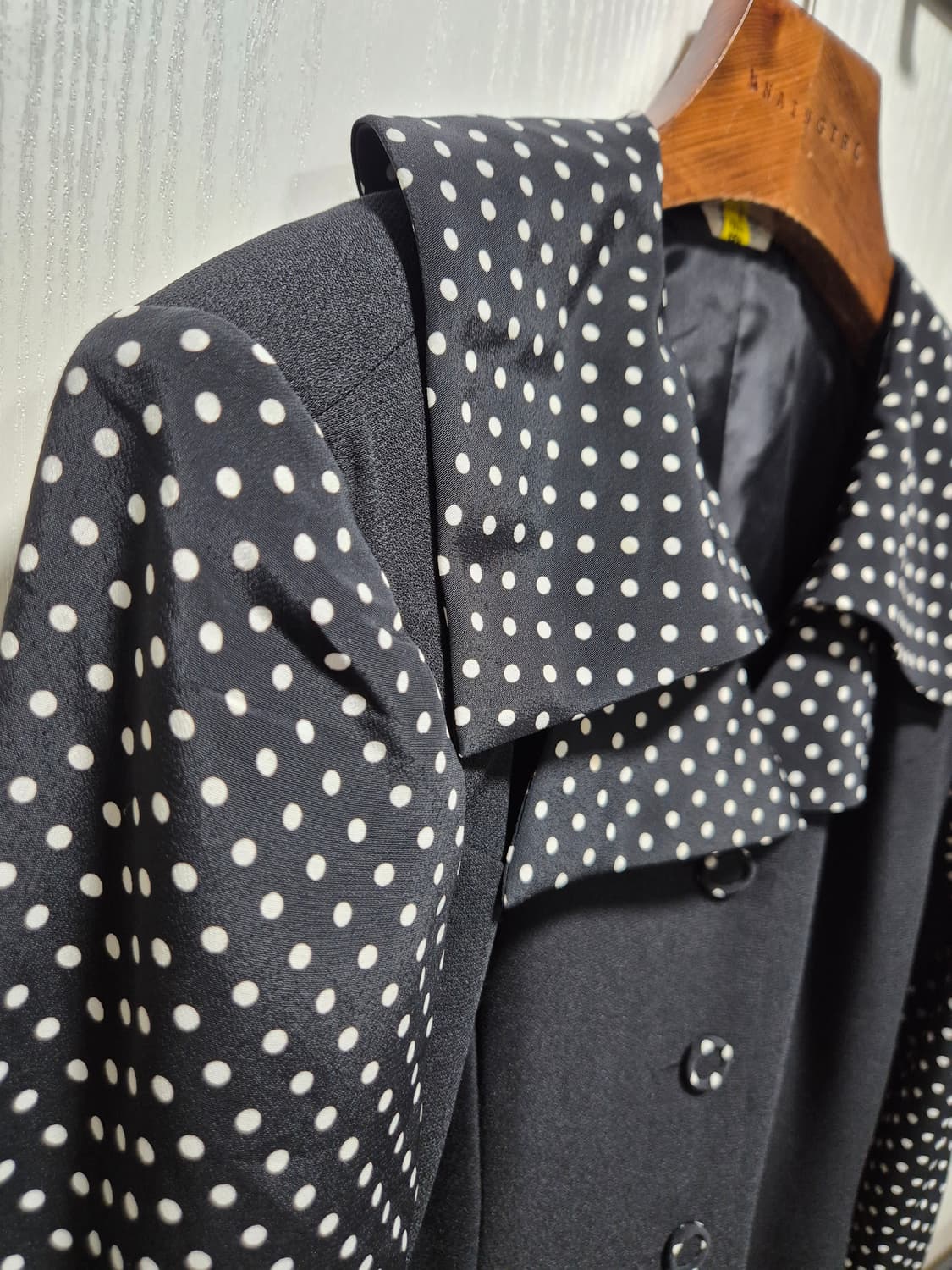 (타임세일)JPN 아나키걸 도트 블랙 원피스 상품이미지5