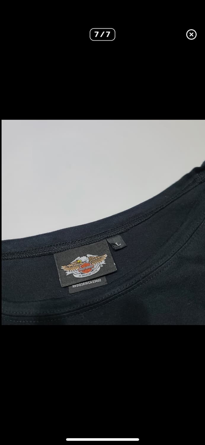 할리데이비슨 y2k 롱슬리브 티셔츠 상품이미지7