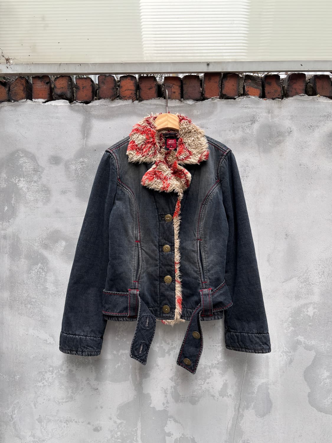 미스식스티 데님 퍼 자켓 상품이미지1