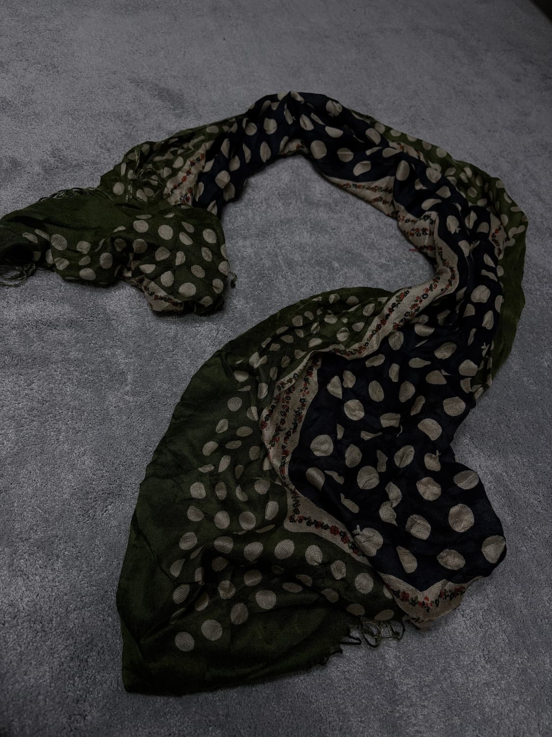 Vintage enthic grunge wool muffler 상품이미지3