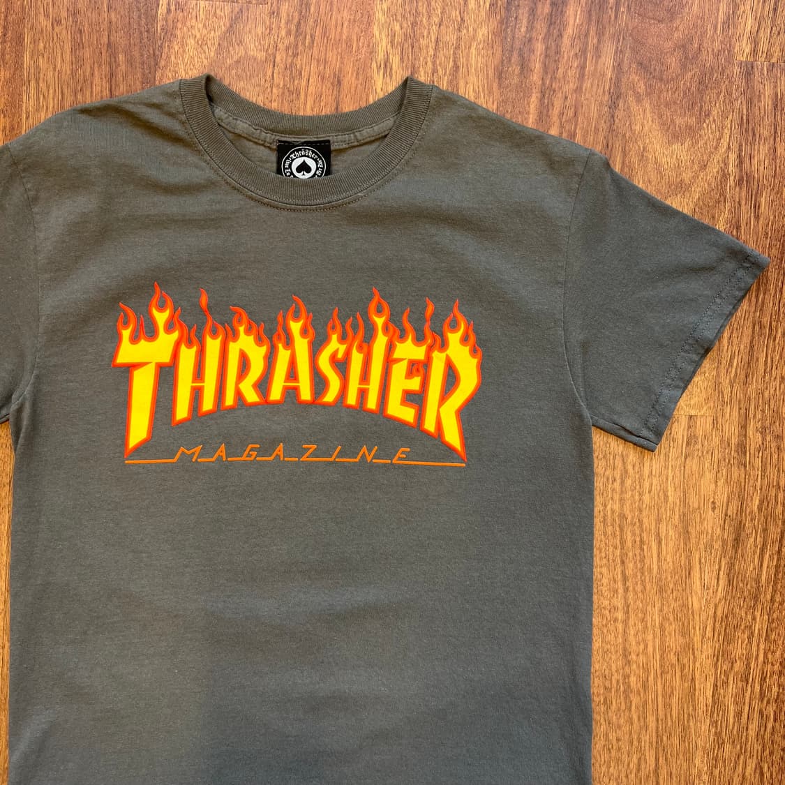 [S]THRASHER 트레셔 로고 프린팅 티셔츠 상품이미지3