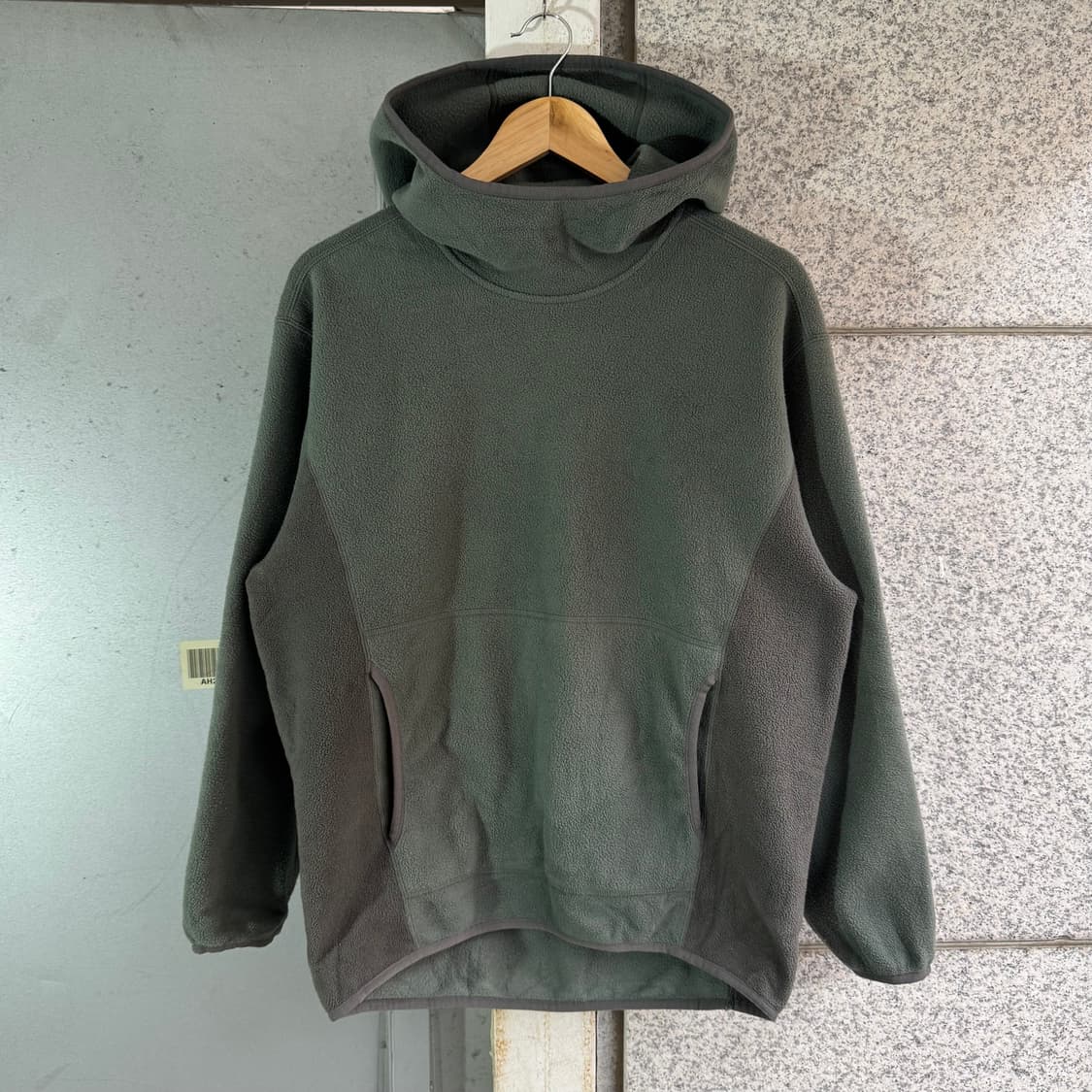 GU JPN 배색 플리스 후드티 상품이미지2