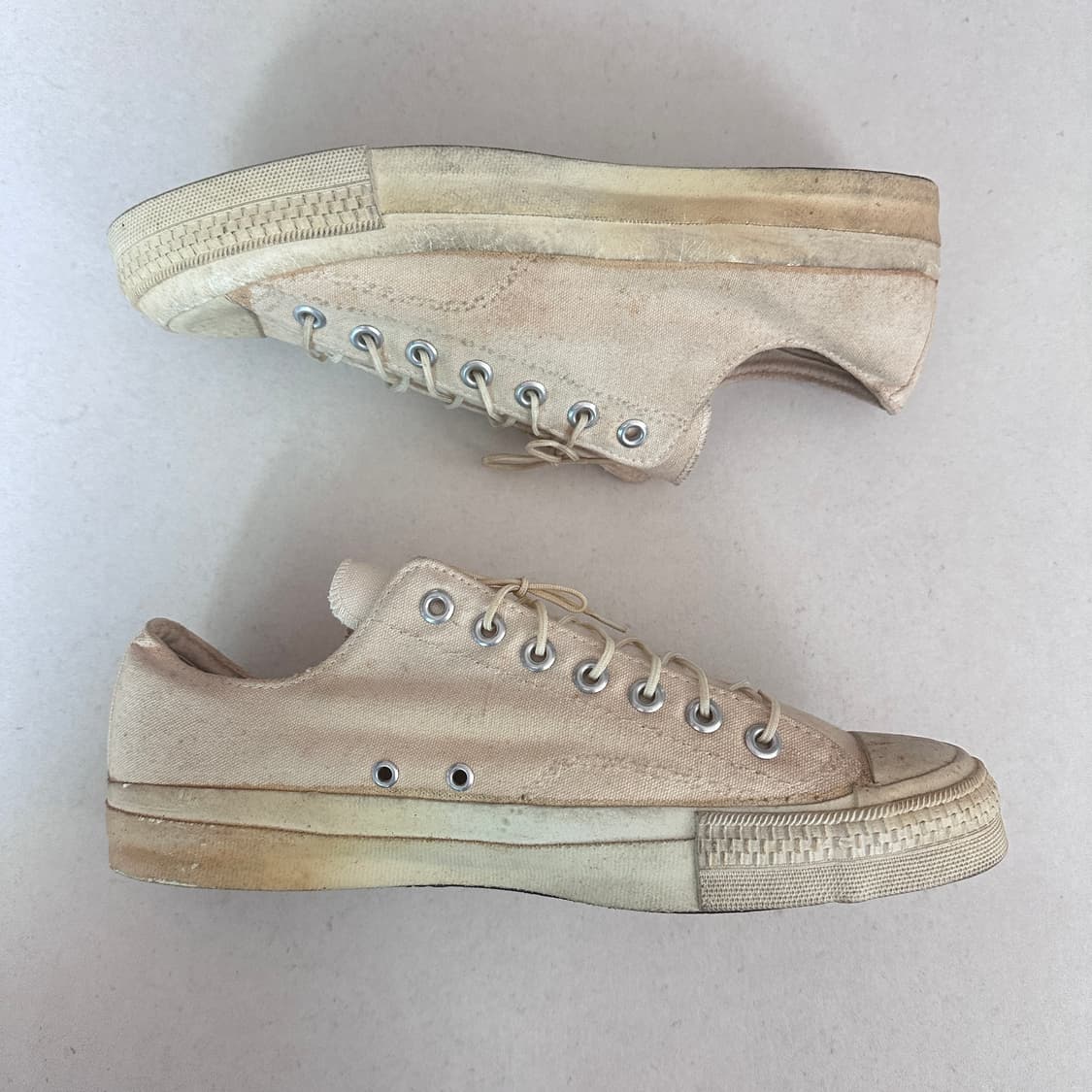 70s 미군 오리지널 단화 활동화 캔버스 운동화 PF 인더스트리 10.5 상품이미지3