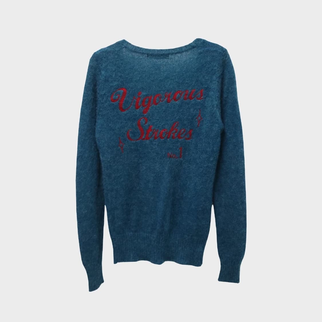 GOLDEN PLUMBER 빈티지 레터링 니트 59273 상품이미지1