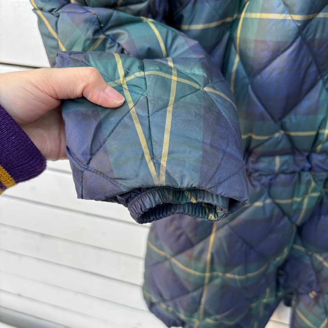 Polo 폴로 블랙와치 패딩 상품이미지4