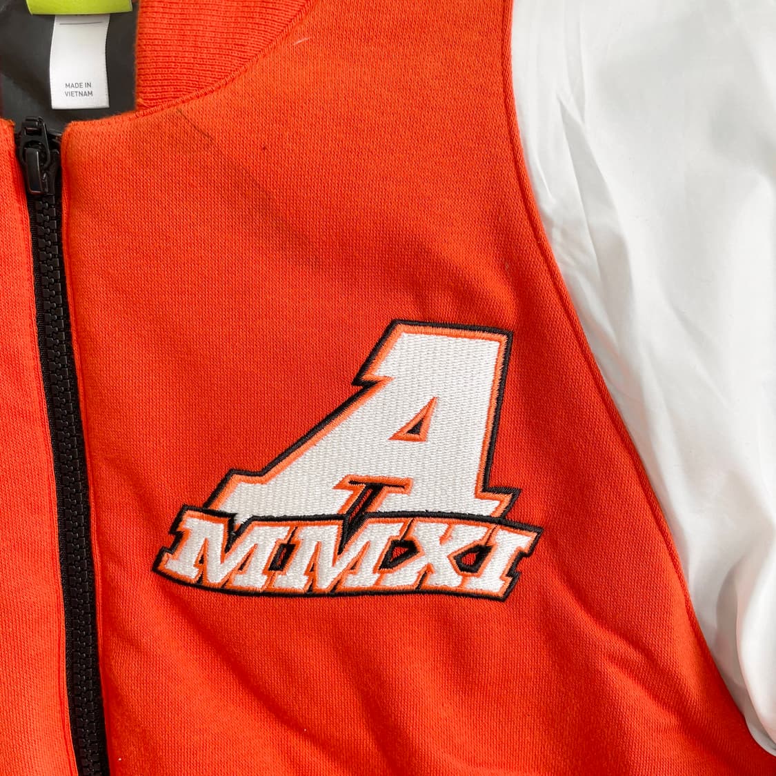 B1 아디다스 올드스쿨 야구 바시티 자켓 100사이즈 상품이미지4