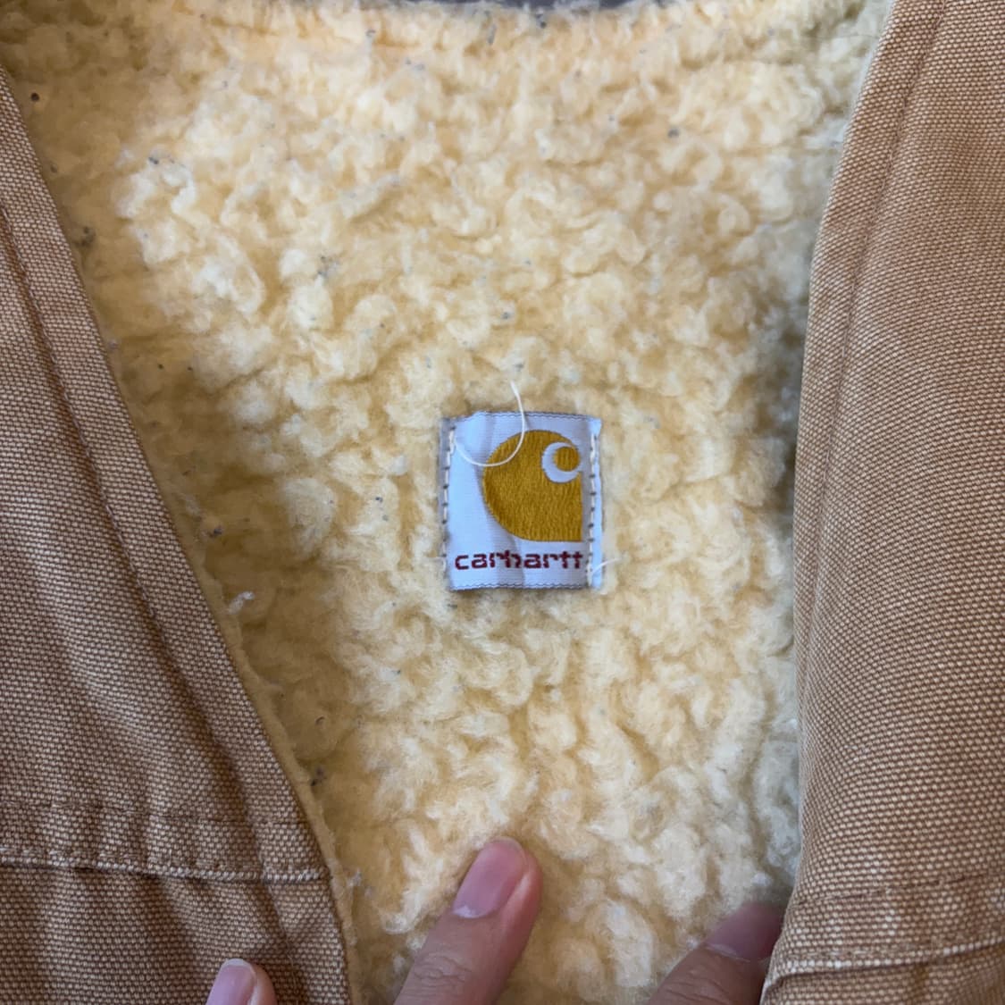 80s 80년대 생산 칼하트 덕 캔버스 조끼 상품이미지8