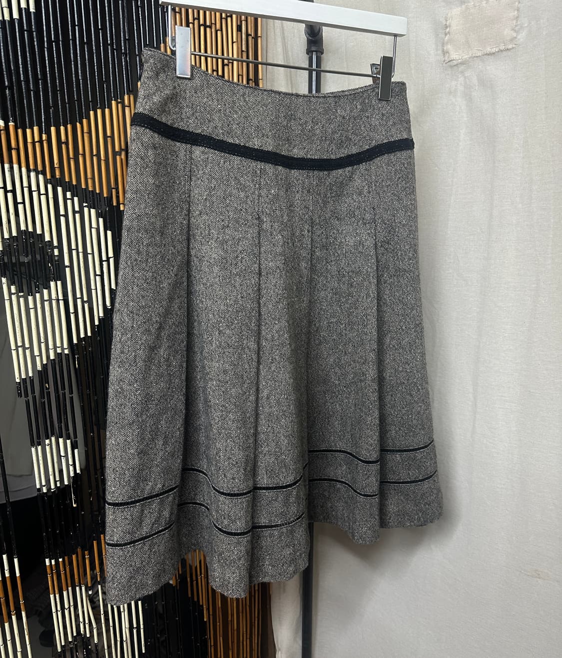 lace wool skirt 상품이미지2