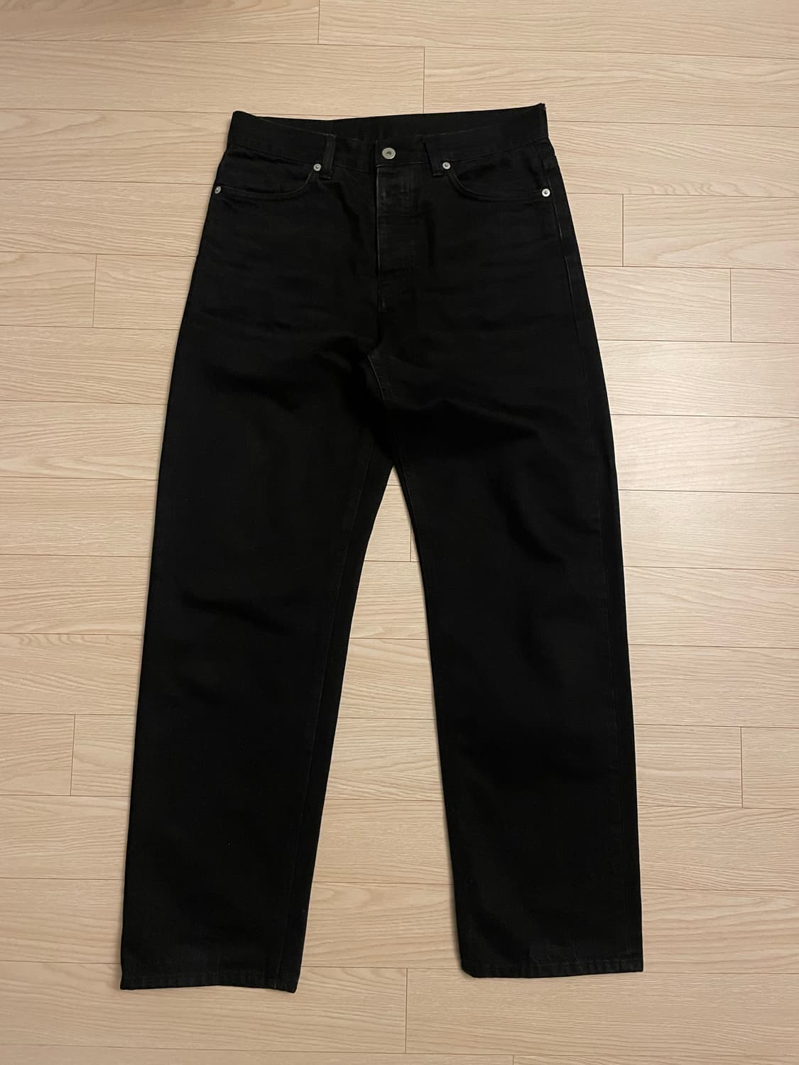 [3] 브라운야드 레귤러데님 블랙 상품이미지1