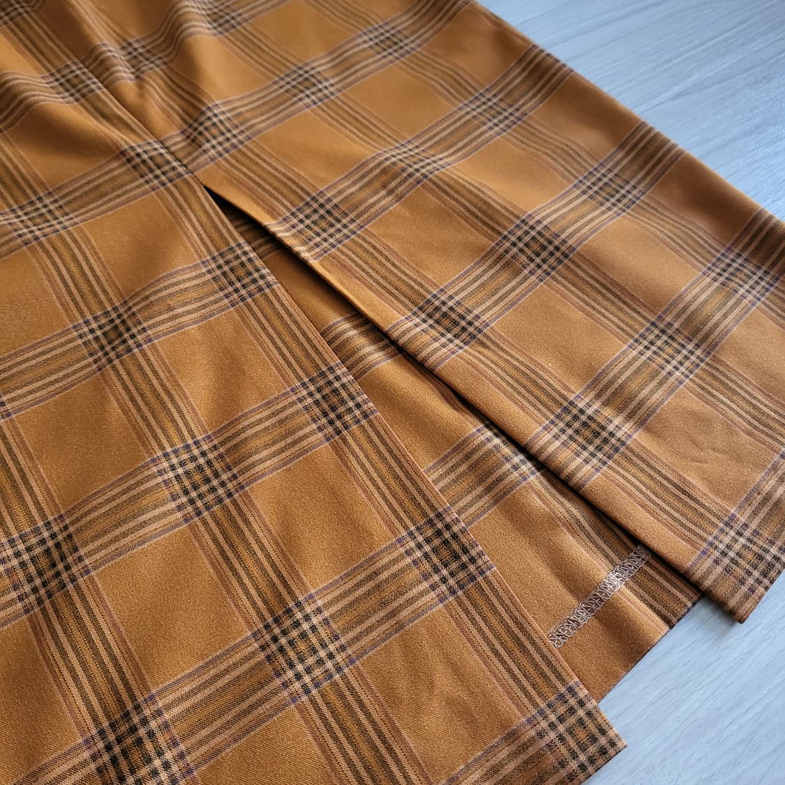 체크 롱 스커트 새상품 상품이미지2