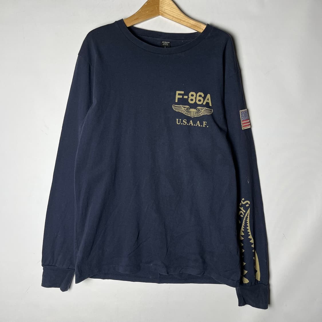 [Avirex] 아비렉스 USAF 롱슬리브 상품이미지2