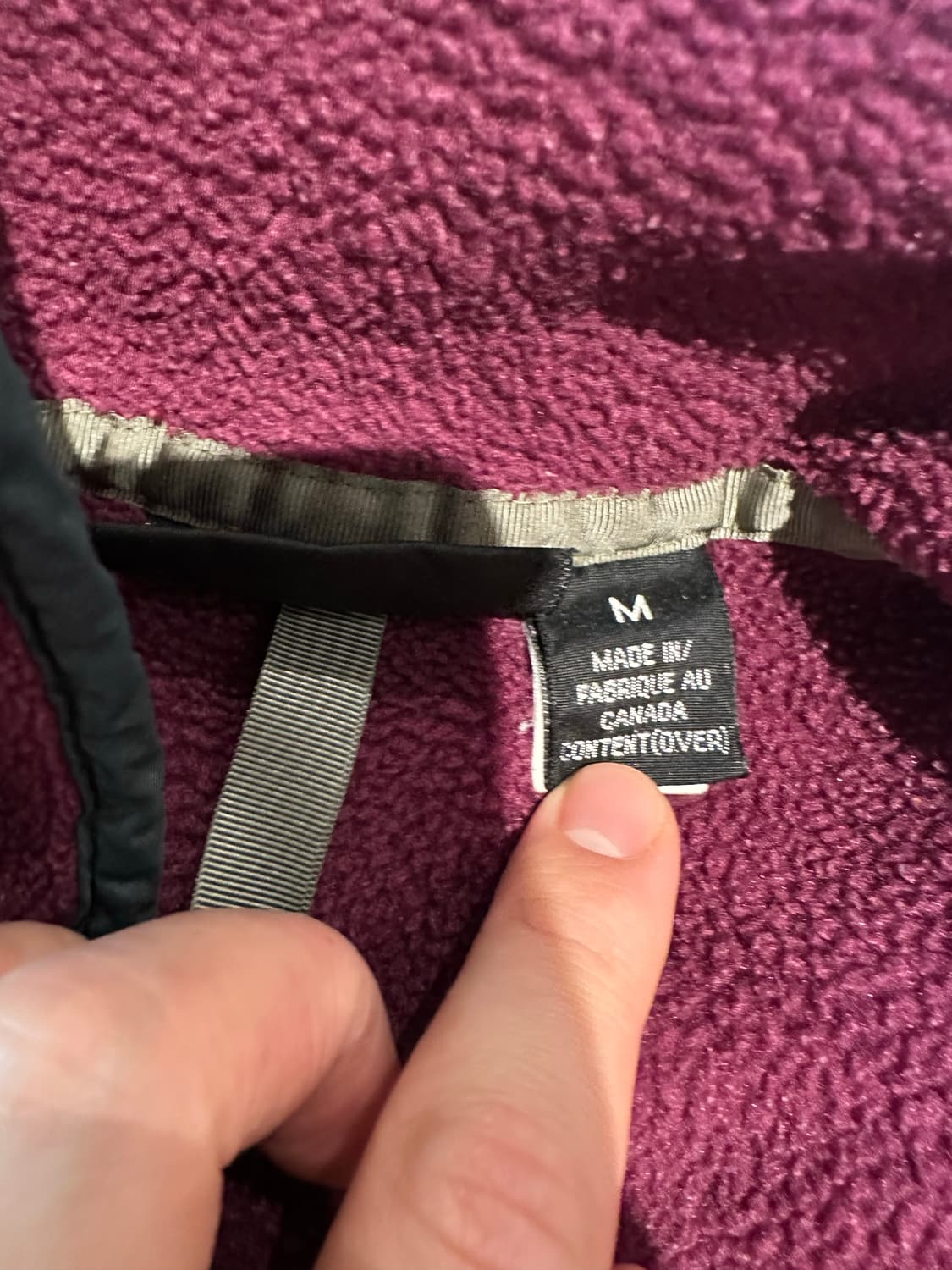 90s 신칠라 마룬 M 캐나다 제조 상품이미지3