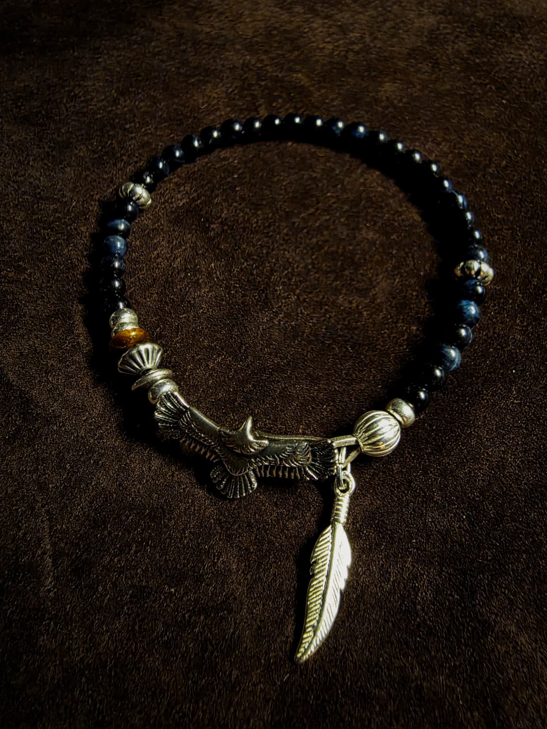 🦅 Silver 925 Eagle Stone Bracelet 🦅 상품이미지4