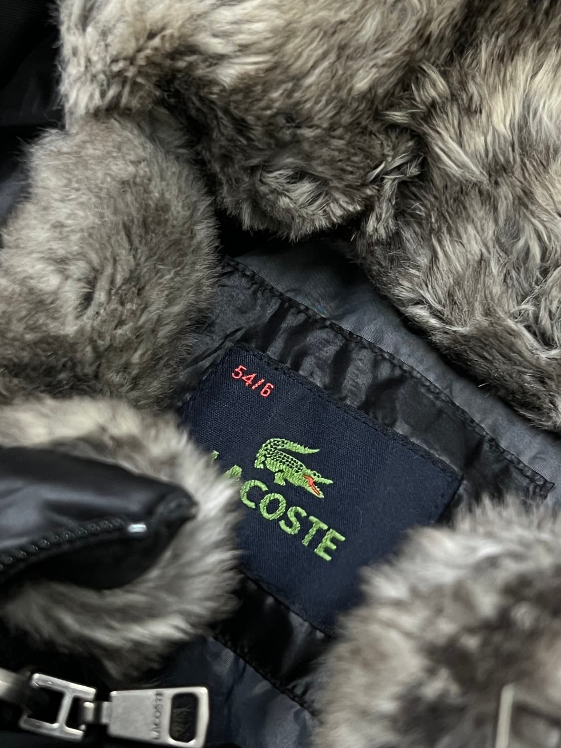 (54) 라코스테 마운틴 야상 점퍼 블랙 (내피 패딩 포함) 상품이미지5