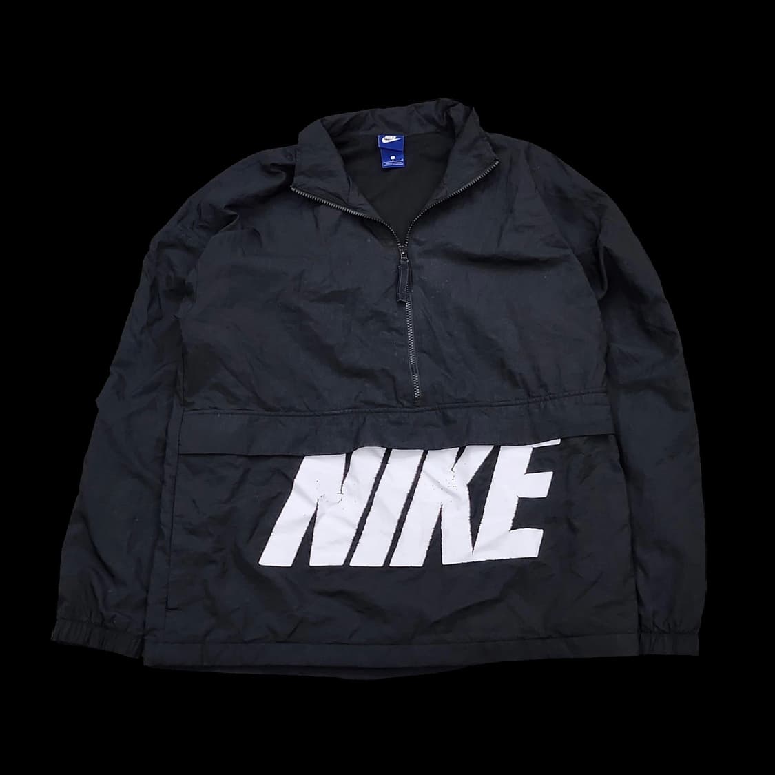 나이키 빅로고 프린팅 블랙 아노락 바람막이 상품이미지1
