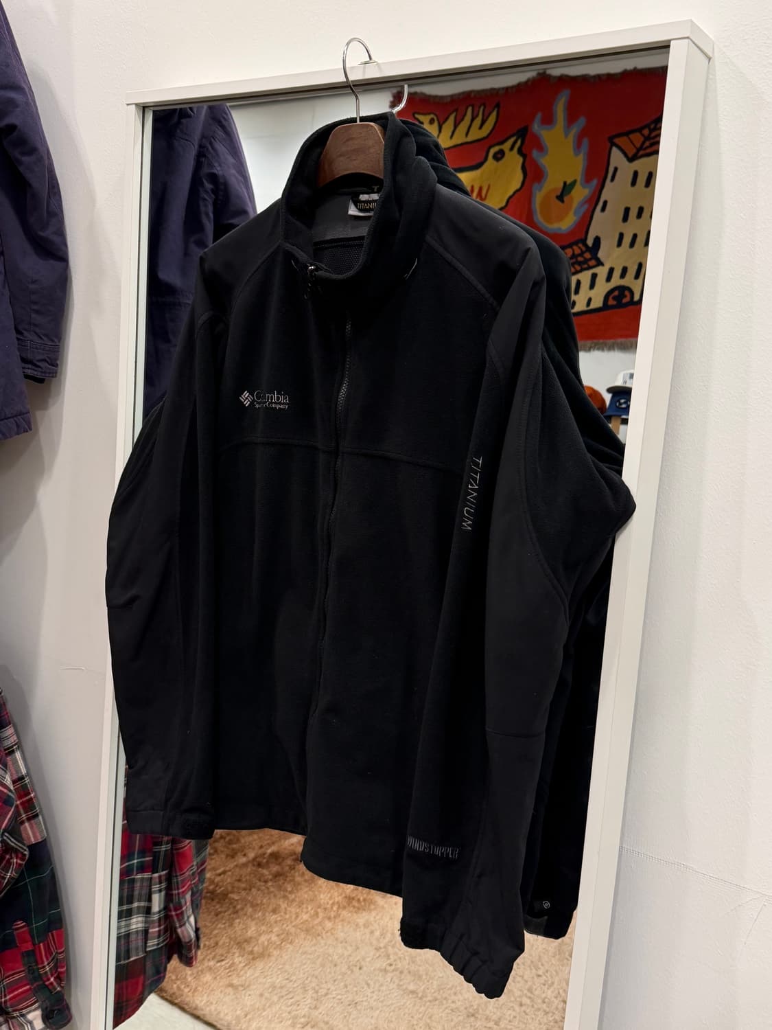 Columbia 컬럼비아 윈드 스토퍼 플리스 집업 자켓 상품이미지1