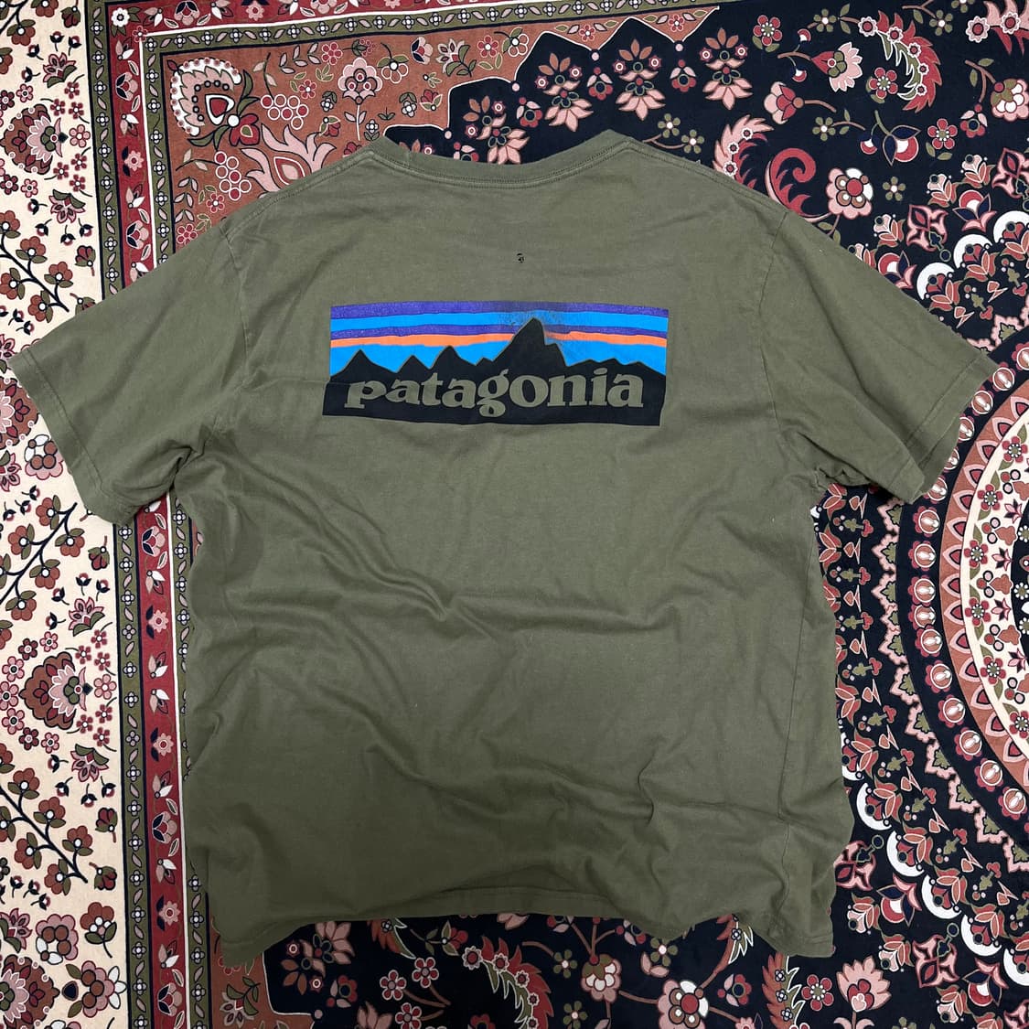 파타고니아 P-6 로고 리스폰시빌리티 반팔티 L/100 상품이미지1