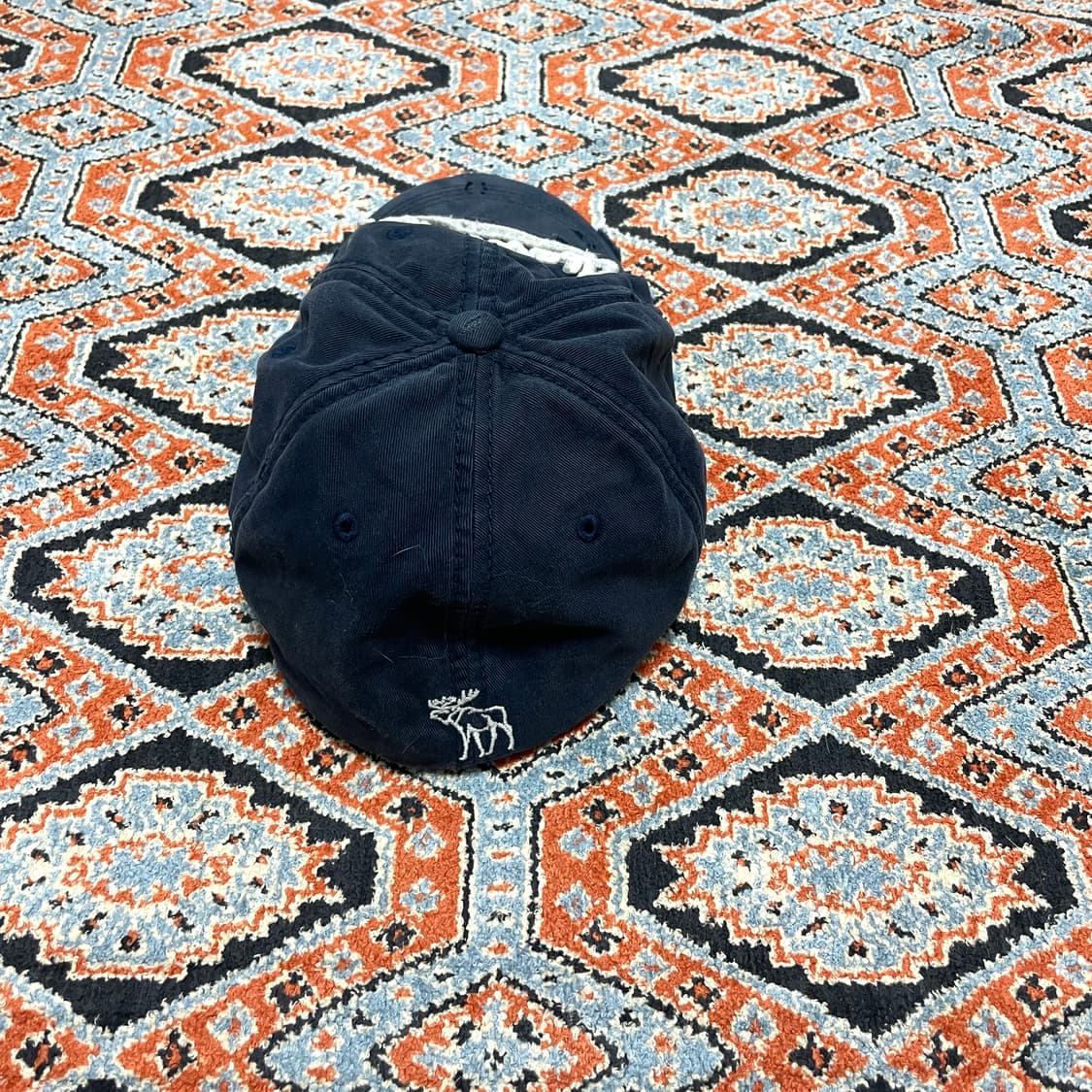 아베크롬비 스펠로고 네이비 빈티지 볼캡 L 상품이미지2