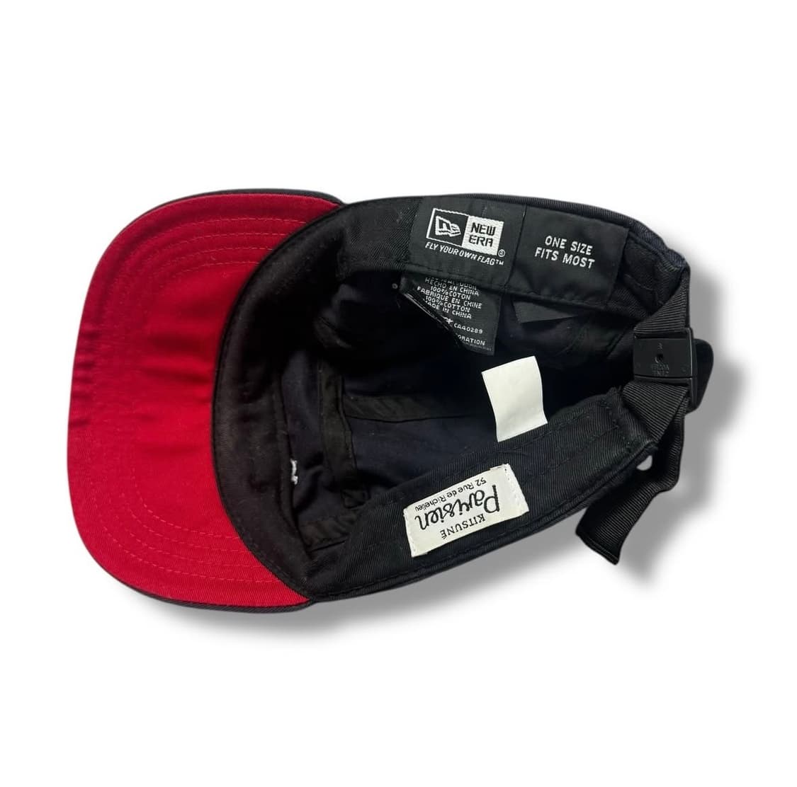 메종키츠네 파리지앵 뉴에라 캠프캡 상품이미지4