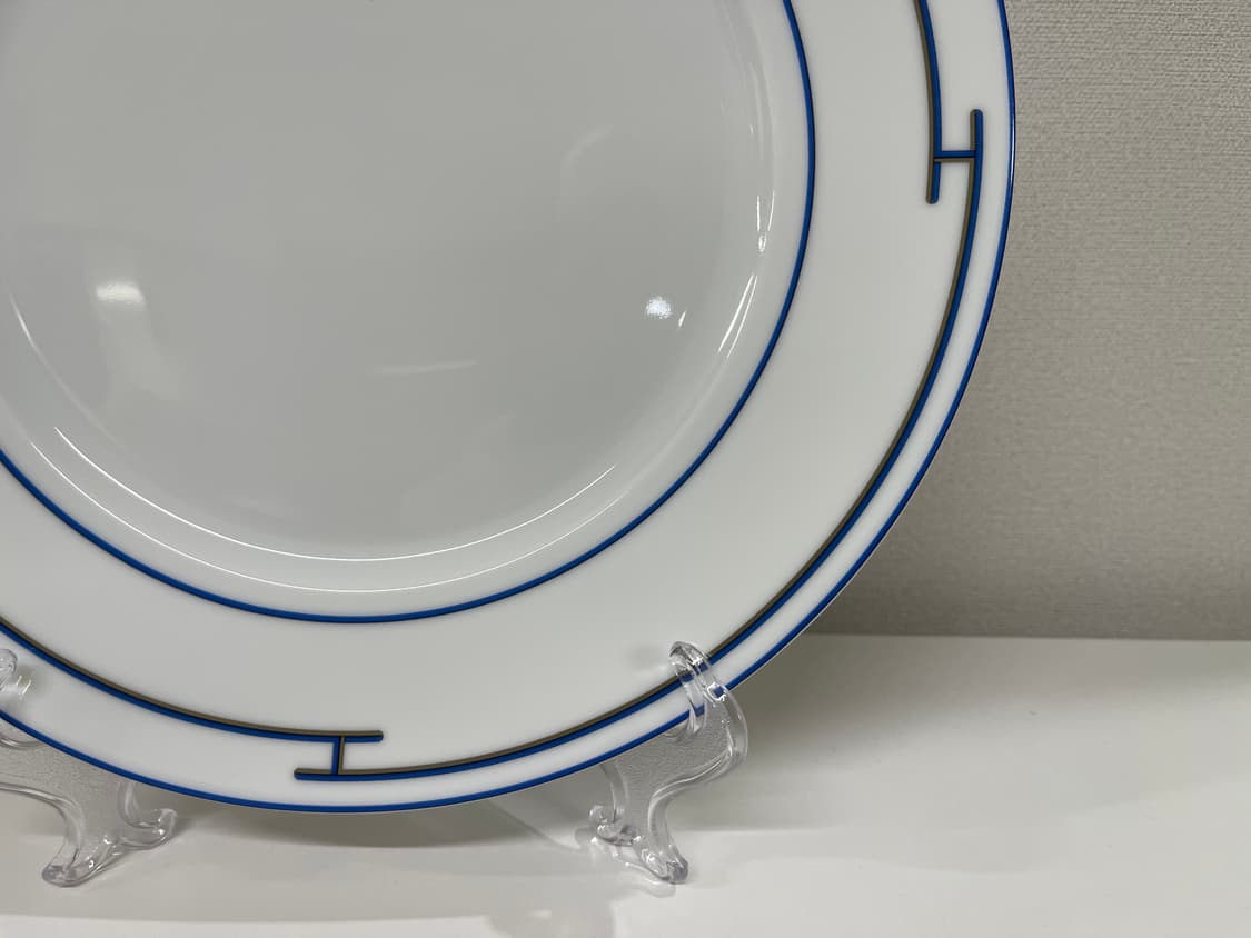 에르메스 리듬 블루 플레이트 1P 세트 HERMES 상품이미지4