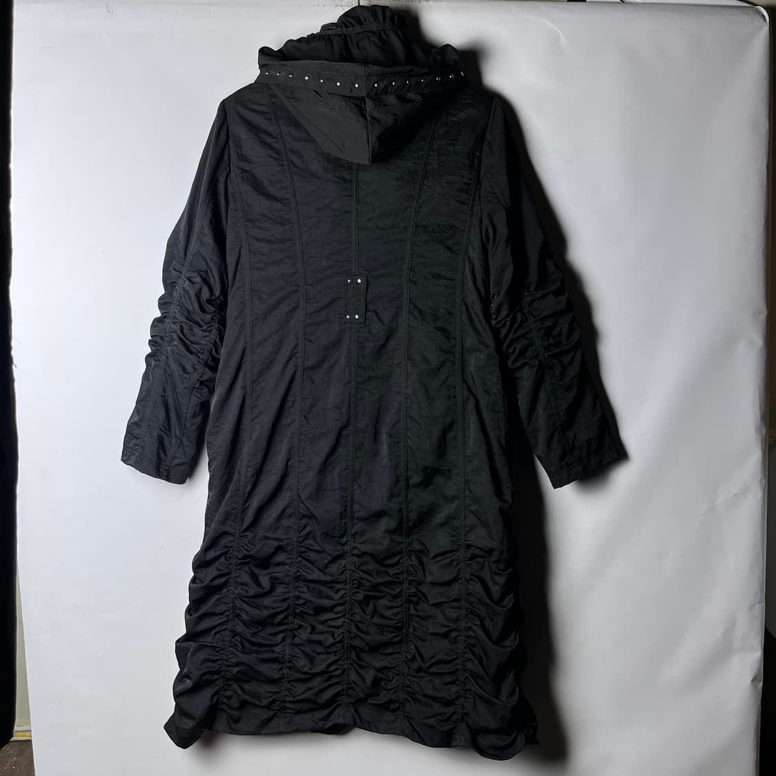 [JPN] 재팬 빈티지 셔링 스터드 트렌치코트 상품이미지2