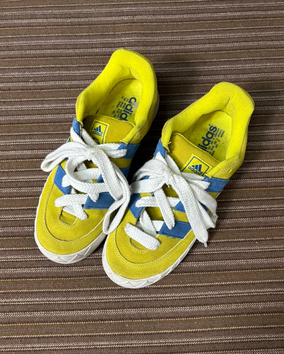 아디다스 아디매틱 브라이트 옐로우 블루 (285) 상품이미지3