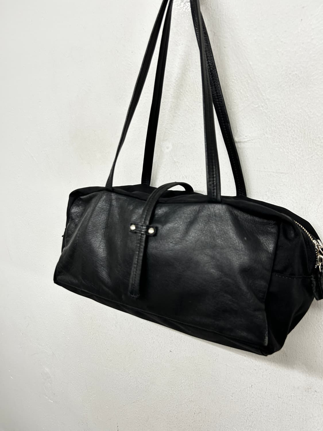 (JPN) ON AIR TIMES 빈티지 레더 숄더백 상품이미지2