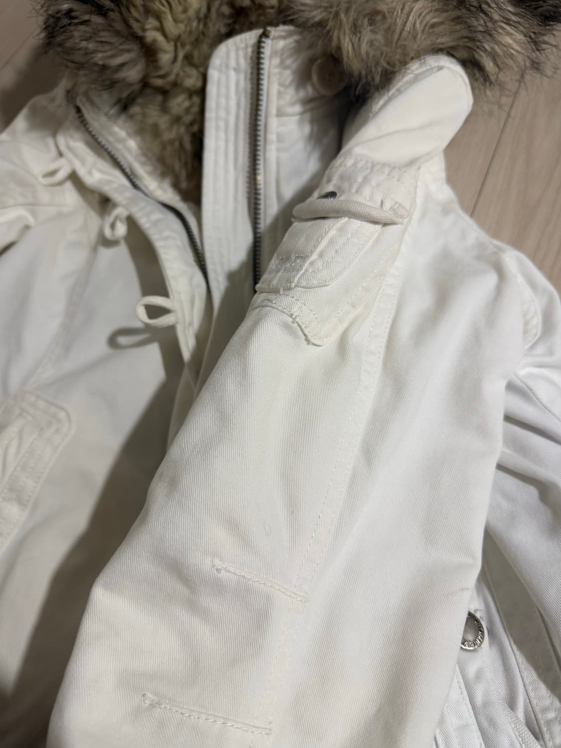 A&F fur hood jumper 상품이미지7