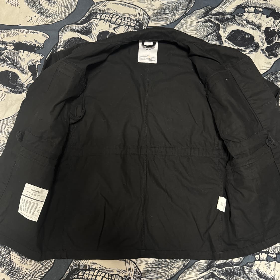 에스피오나지 블랙 야상 자켓 L사이즈  상품이미지5