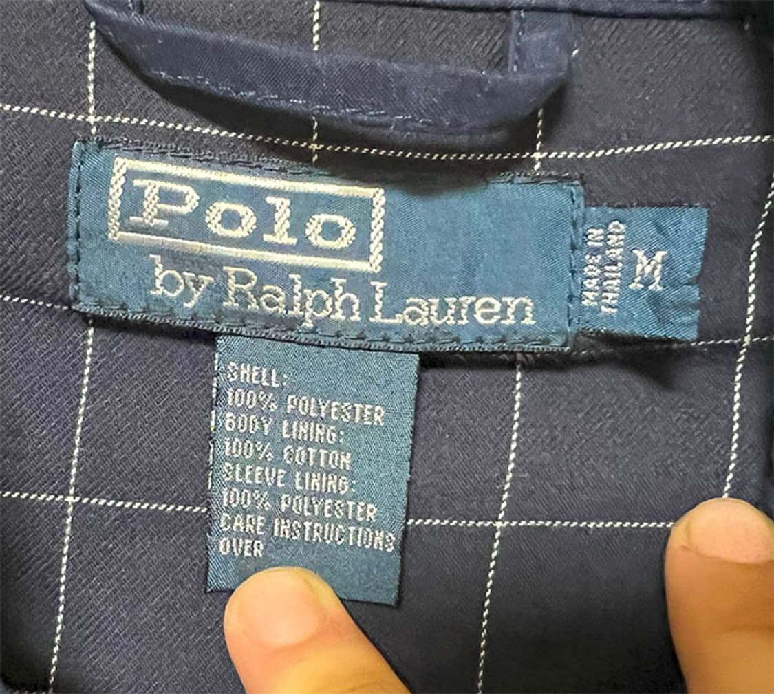 POLO 폴로 남자 스윙탑 블루종 폴리쉘 춘추 XL 105 상품이미지4