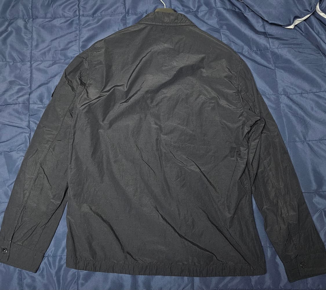 스톤아일랜드 나슬란 나일론 오버셔츠 블랙 XL 상품이미지2